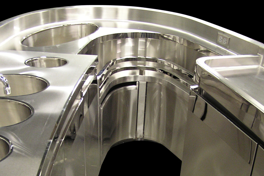 image of custom oval one sink equipment at New York Palace Hotel
