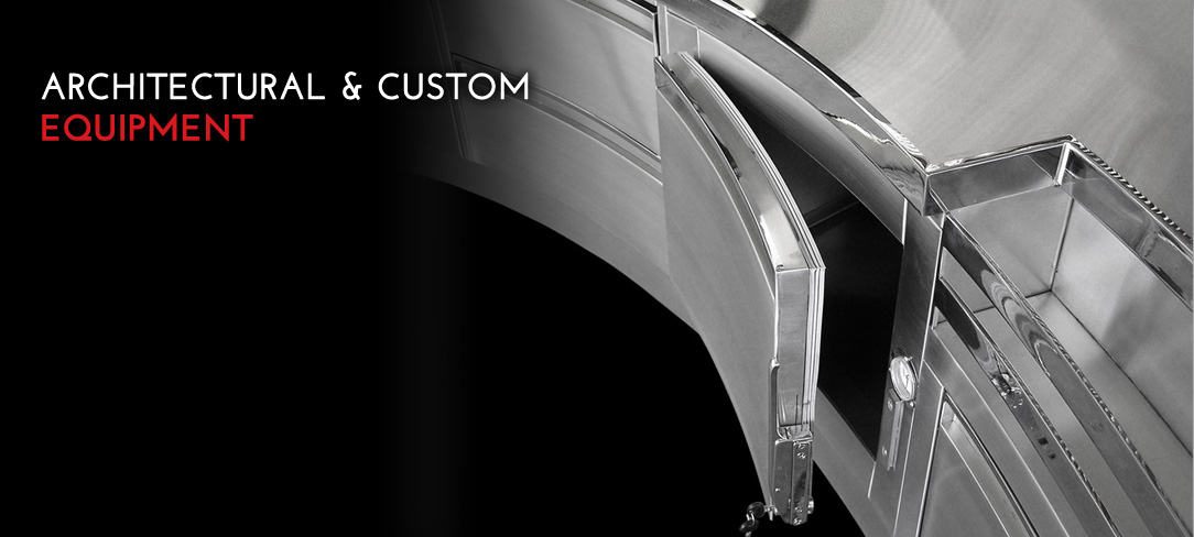 Infinity architectural and custom equipment button