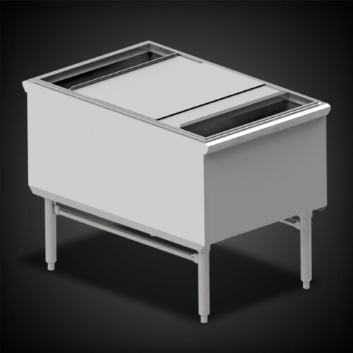 image of stainless pass thru ice chest equipment