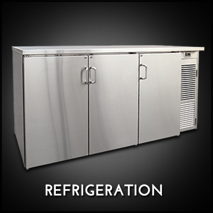 refrigeration equipment button link showing backbar with doors