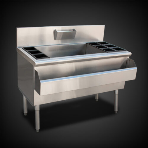 image of stainless ice chest equipment