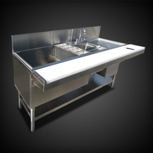 image of stainless steel Oyster Station