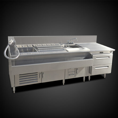 Image of stainless steel Mixology Station